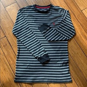 US Polo Assn. Ralph Lauren Long Sleeve Striped Tee